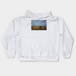 Whitby Piers Kids Hoodie